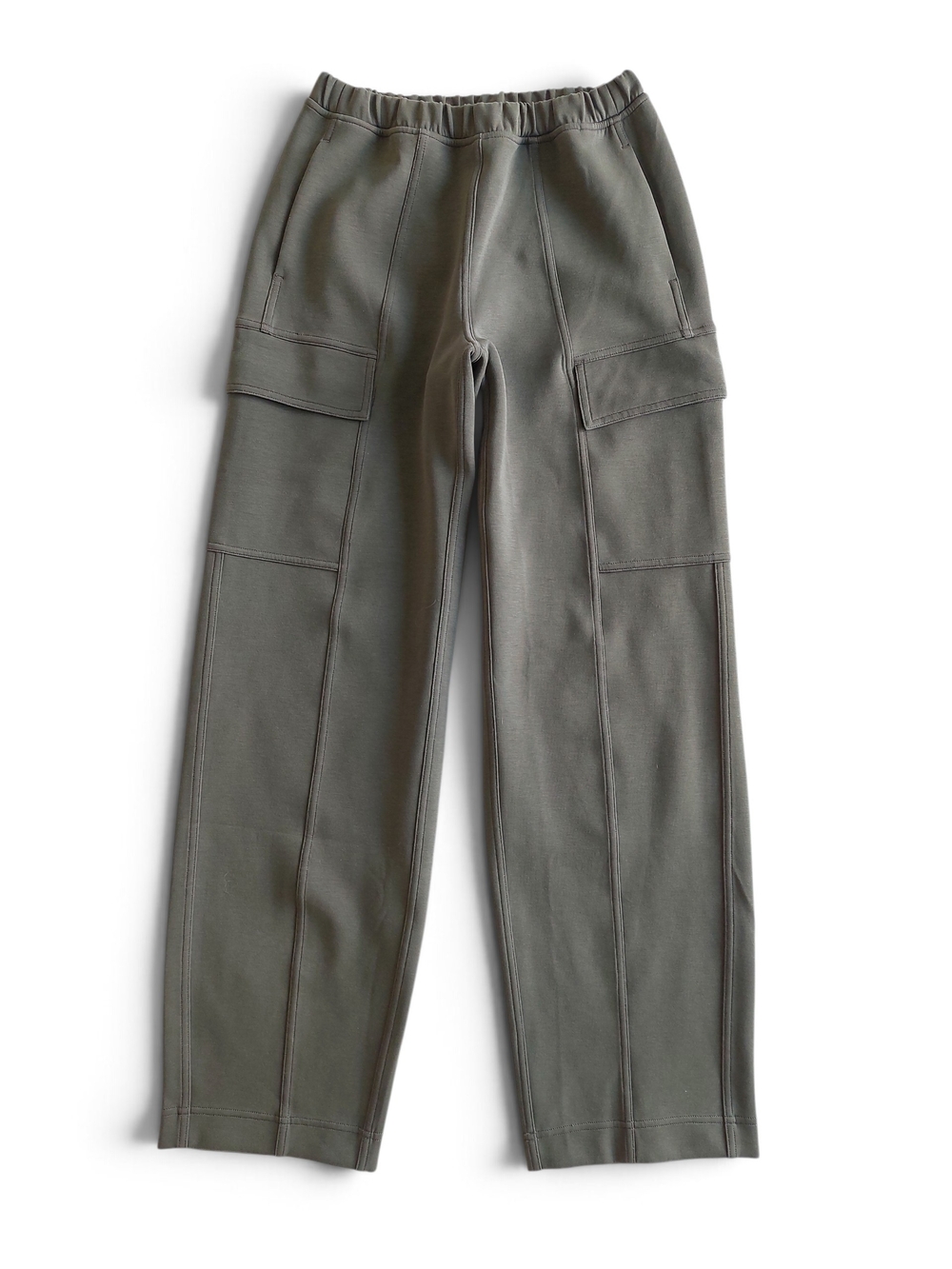 Lululemon Cotton-Blend Double-Knit Mid-Rise Cargo Pant Asia Fit Women's 2 (XS)